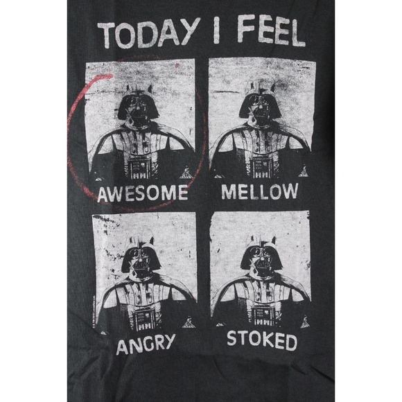 NWOT! True Vintage Star Wars Emotions Unisex Sz M - Picture 2 of 3
